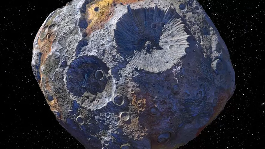O asteroide 16 Psyche, um corpo celeste de composição singular
